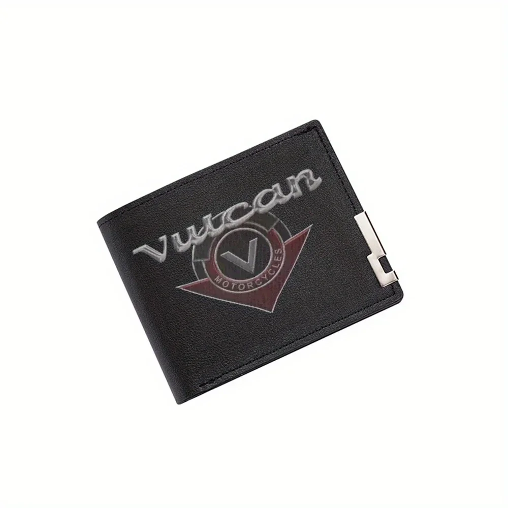 

Motorcycle brand V logo classic style Men's Wallet Printing Design Simple Modern Stylish Business Father's Boyfriend's Christmas