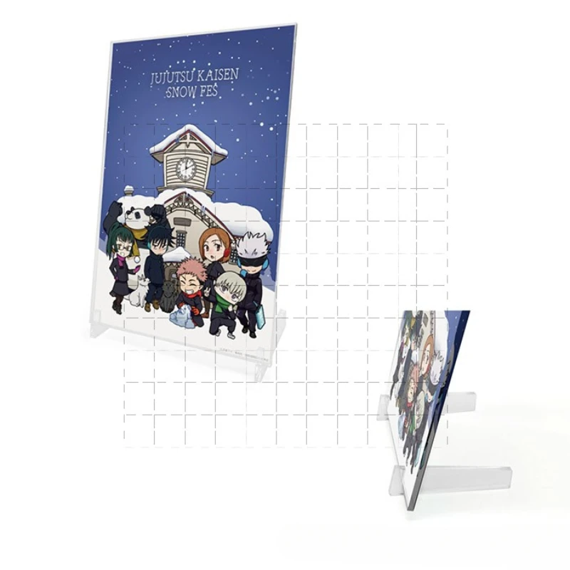 

Game Kugisaki Nobara Fushiguro Megumi Yuji Itadori Gojo Satoru Acrylic Stand Doll Anime Figure Model Plate Cosplay Toy For Gift