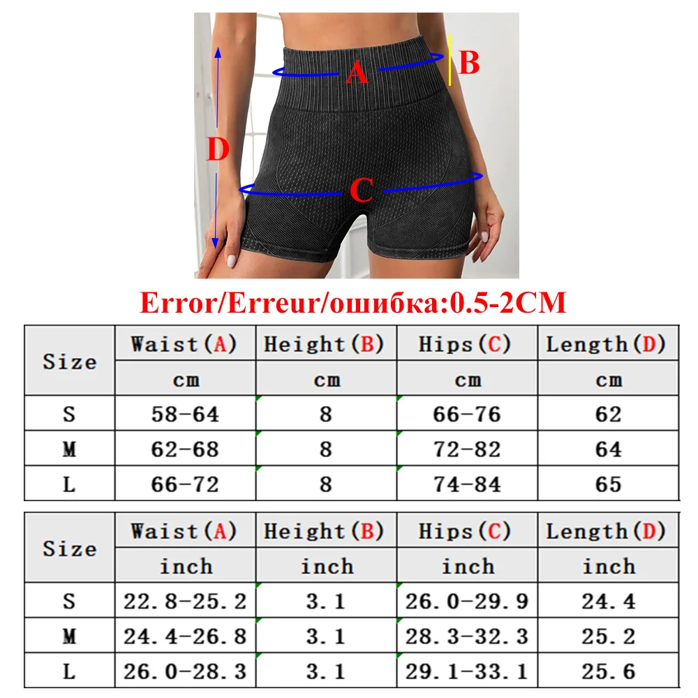 New Seamless Scrunch Butt Push Up Yoga Sports Shorts For Women Tummy Control Solid Fitness Gym Workout Elastic Biker Shorts