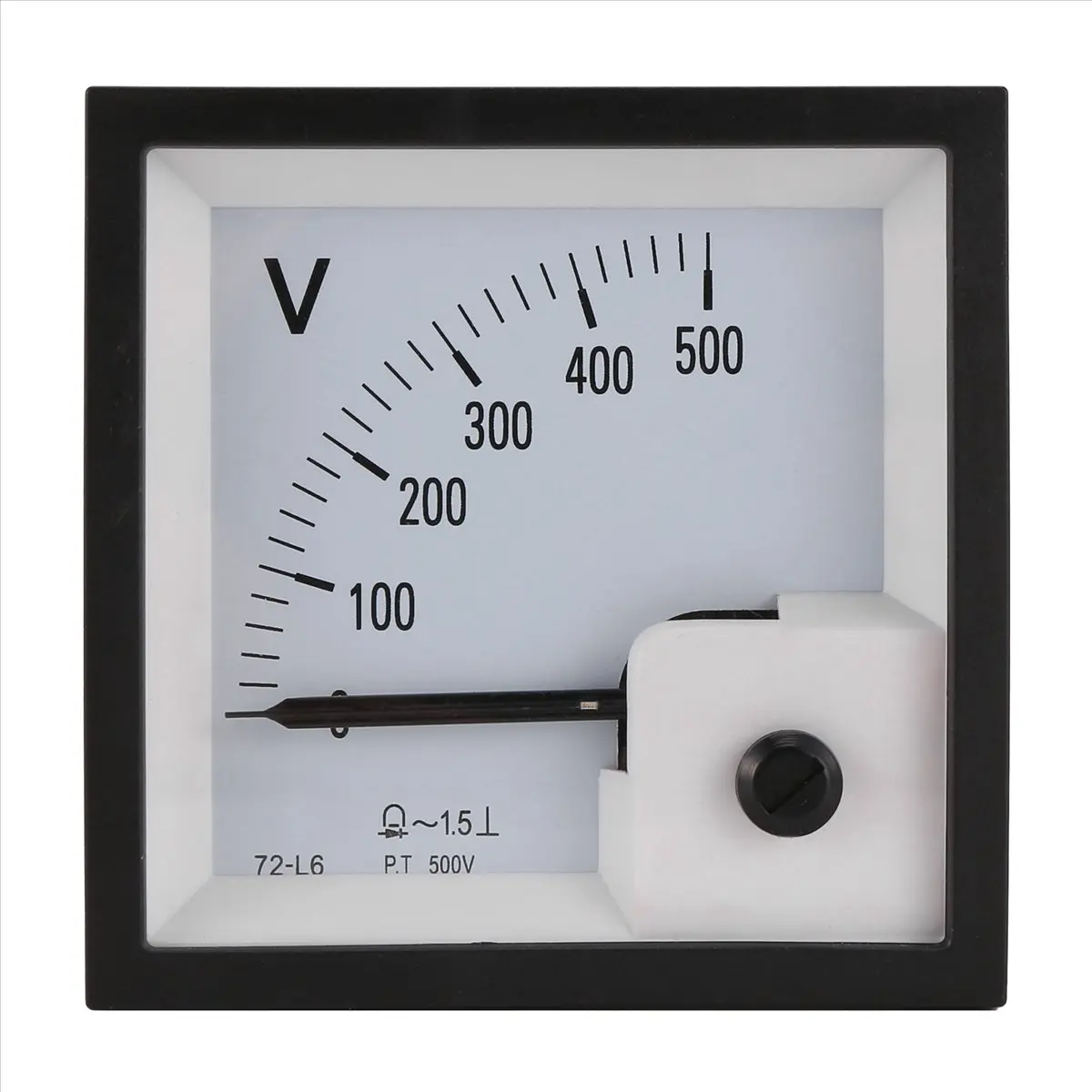 A14M 72-L6 Voltmeter 500V Pointer Type Voltage Meter Mechanical Header Pointer Meter Generator Set Part