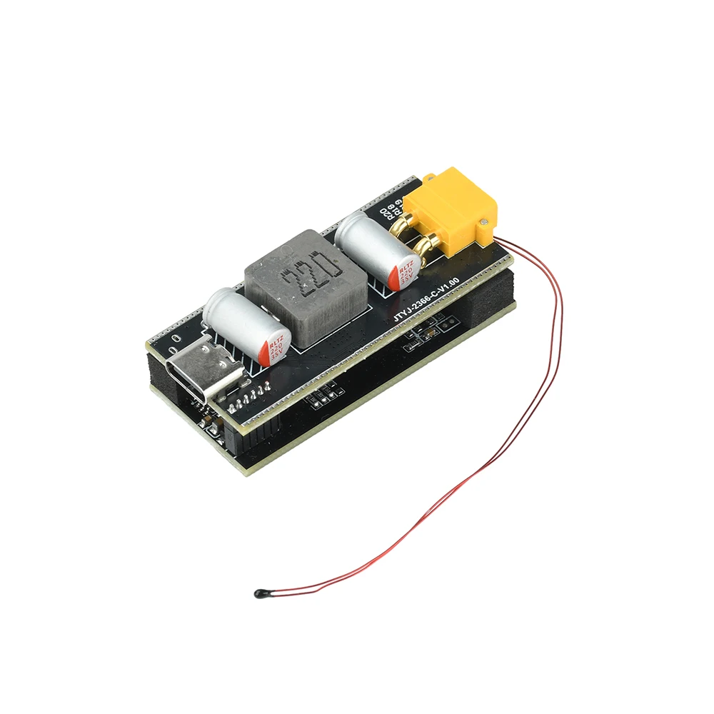 PD140W Schnelllade-Modul TFT-Display 2-6S Lithium-Batterie-Ladeplatine Powerbank-Mainboard-Kit IP2366 Buck-Boost-Wandler – Detail 11