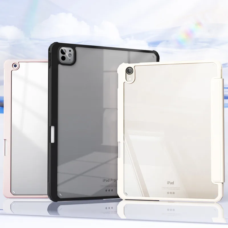 

Прозрачная акриловая искусственная кожа для iPad Air 13 дюймов 2024 Pro 13 7th Pro11 Air 13 11 6 5 4 3Pro 2 1 10th 10,9 10,2 9,7 Mini 6 Pro12.9