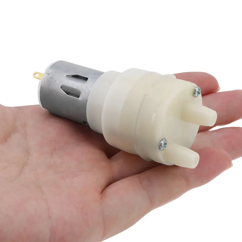 

Электрический микро-диафрагменный насос с большим расходом 3,7 В, 1,8 л/мин, самовсасывающий дозатор воды, всасывающий насос R280, небольшой двигатель водяного насоса