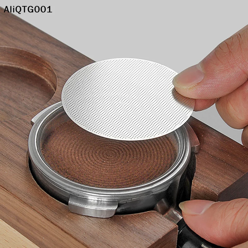 Reusable Coffee Filter Heat Resistant Mesh Screen 51/53/58mm Durable for Coffee Pot And Machine Handle Puck
