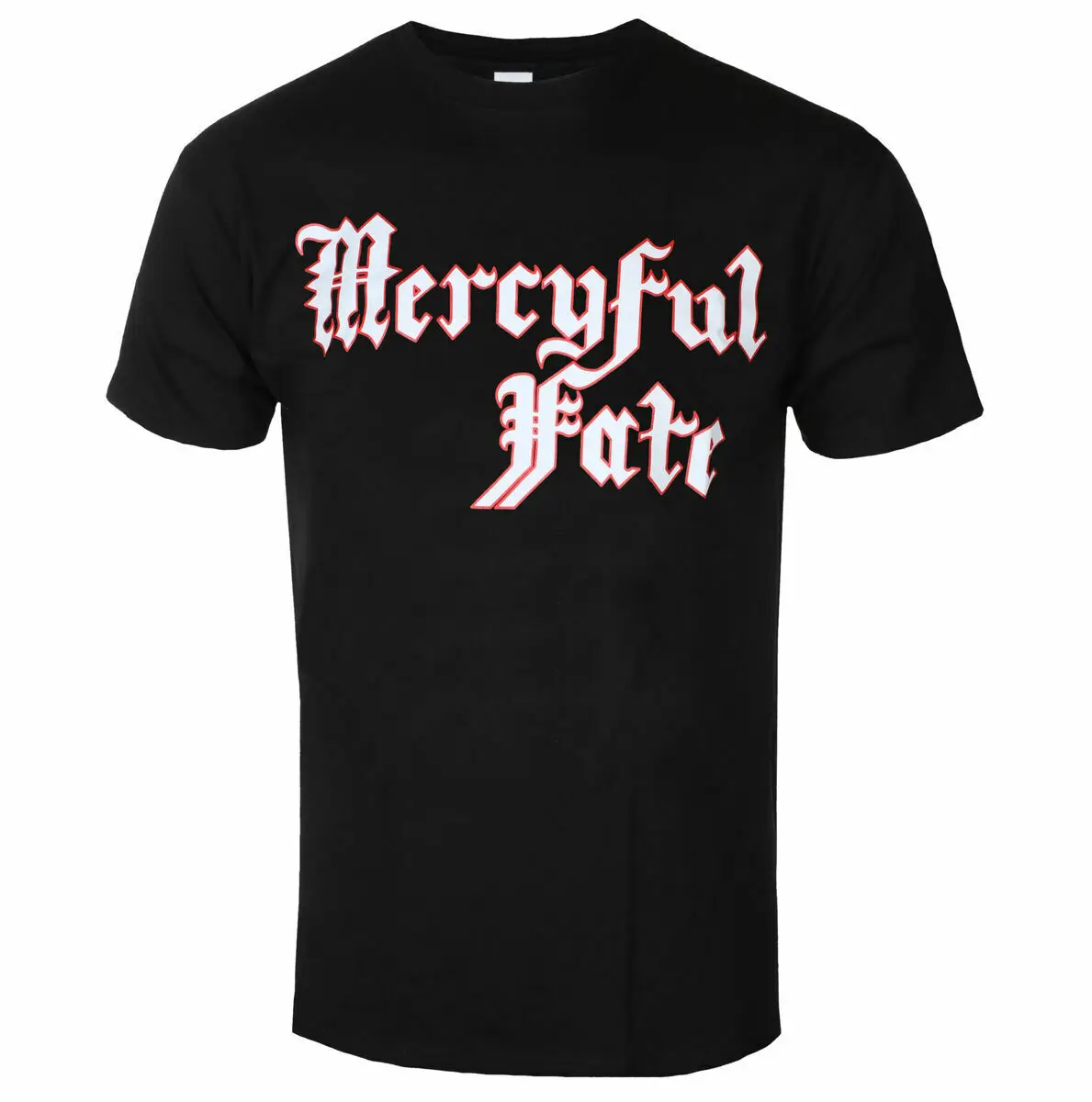 Mercyful Fate Red Logo Outline Printing Summer Fashion T-Shirt Men Women Cotton T-shirt Casual Street Classic Band T-shirt