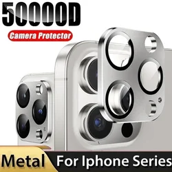 1Pcs Metal Camera Lens Protector Glass For IPhone 15 16 Pro Max HD Back Lens Protective Film For IPhone 16 15 PRO 15 16 Plus
