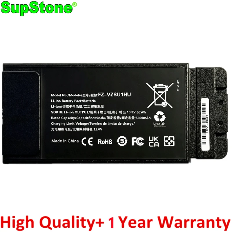 68Wh FZ-VZSU1HU 3INR19/66-2 Laptop Battery for Panasonic Toughbook FZ-55 MK1 MK2 MK3 FZ-55D FZ-55F
