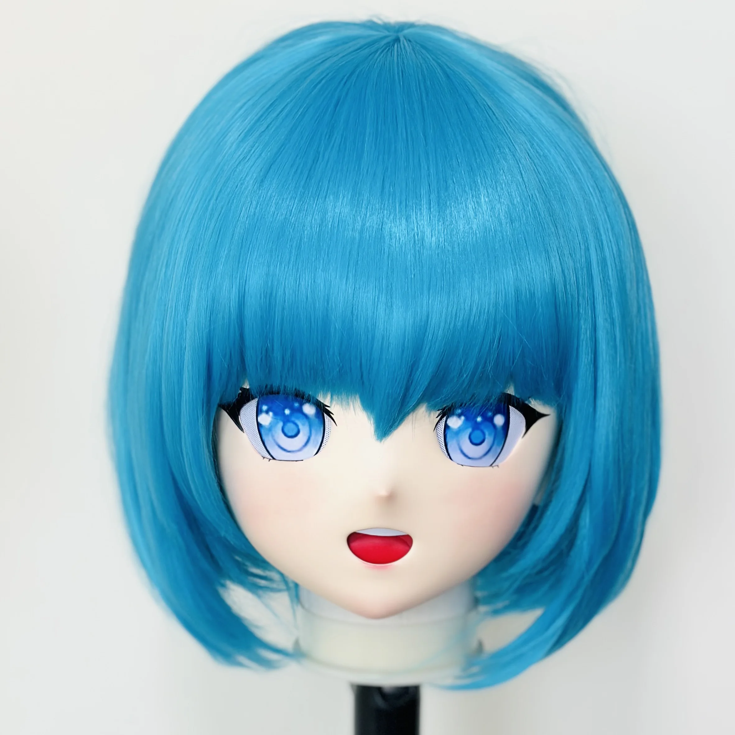 

(STK034) Stock PLA Material Full Head Lockable Crossdress Male to Female Japanese Cartoon Anime Game Character Kigurumi Mask