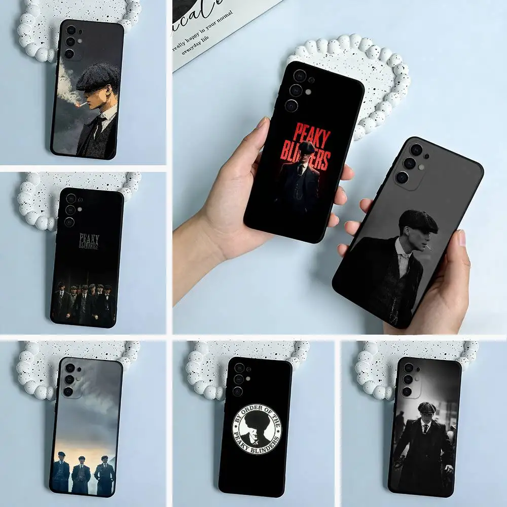 

P-Peaky-B- Blinders-movie Black Soft Silicone Phone Case for Samsung S25, S24, S21, S22, S23, S30, Ultra, S20, Plus, FE, Lite