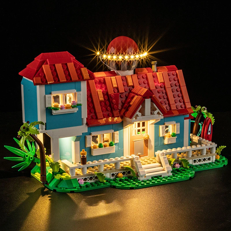 مجموعة إضاءة LED ممتازة يمكنك صنعها بنفسك لـ Lego 43268 (إضاءة LED فقط، بدون نموذج كتل) تفتيح إبداعيك