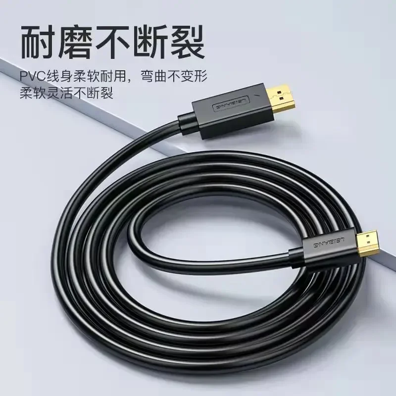 10M 5M 3M 1M kompatybilny z DisplayPort do HDMI kabel 1080P Port wyświetlacza DP 1.2 do HDTV 4K kabel do podłączenia laptopa do projektorów