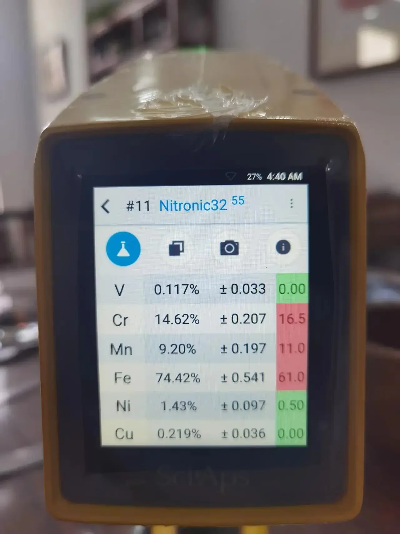 SciAps X-50 Analisador de espectrômetro Xrf portátil Xrf Testador de metal Analisador de liga/analisador de metal xrf/analisador de espectro xrf