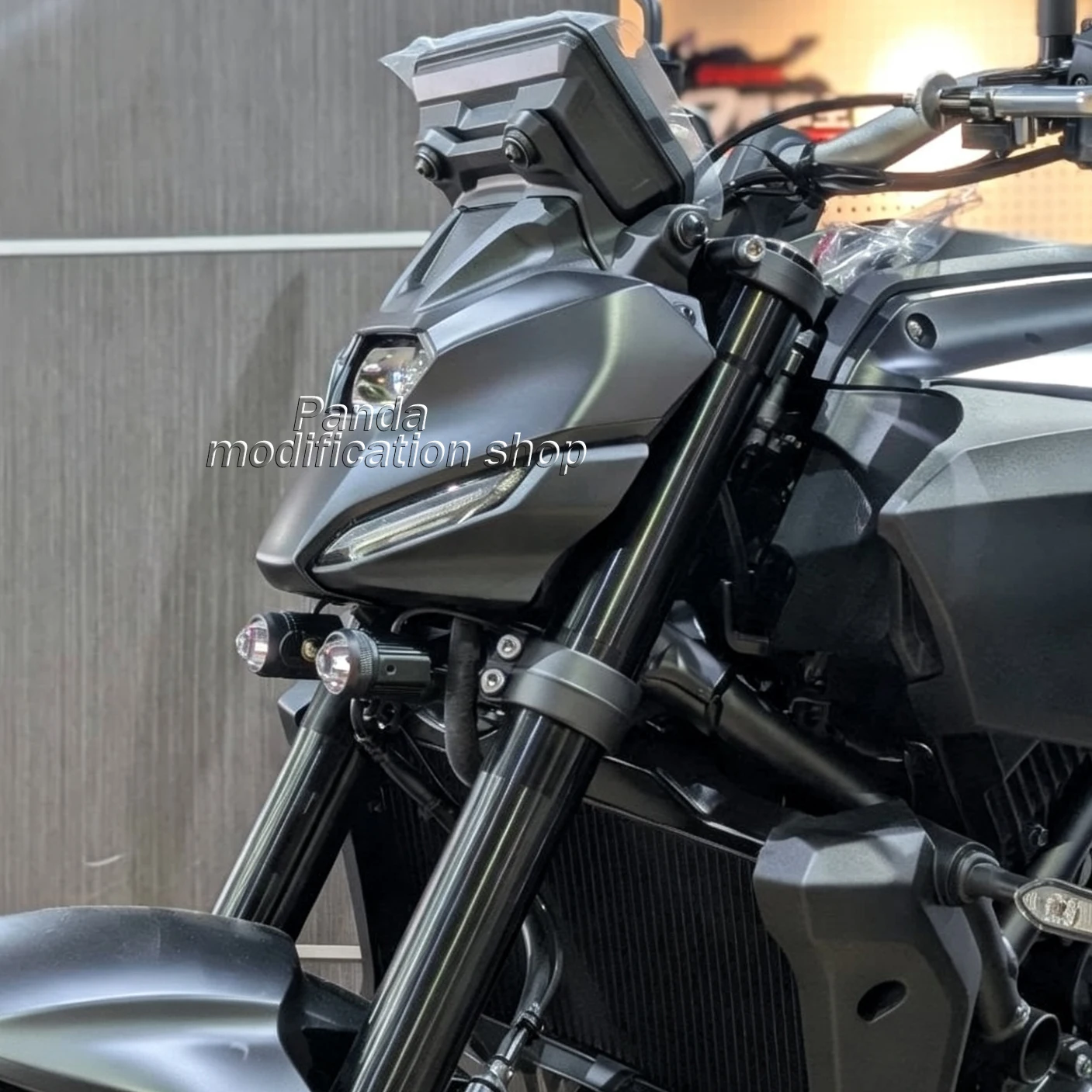 For Yamaha MT-07 2025 2026 Auxiliary Light Bracket Fog Light Mount MT07 Driving Light Mount Stainless Steel