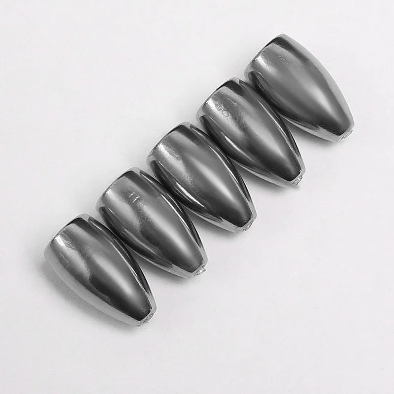 Tungsten Flipping Weights for Bass Fishing Tungsten Bullet Worm Weights 1.8g2.7g3.5g5.3g7g10.5g14g Fishing Tackle Accessories