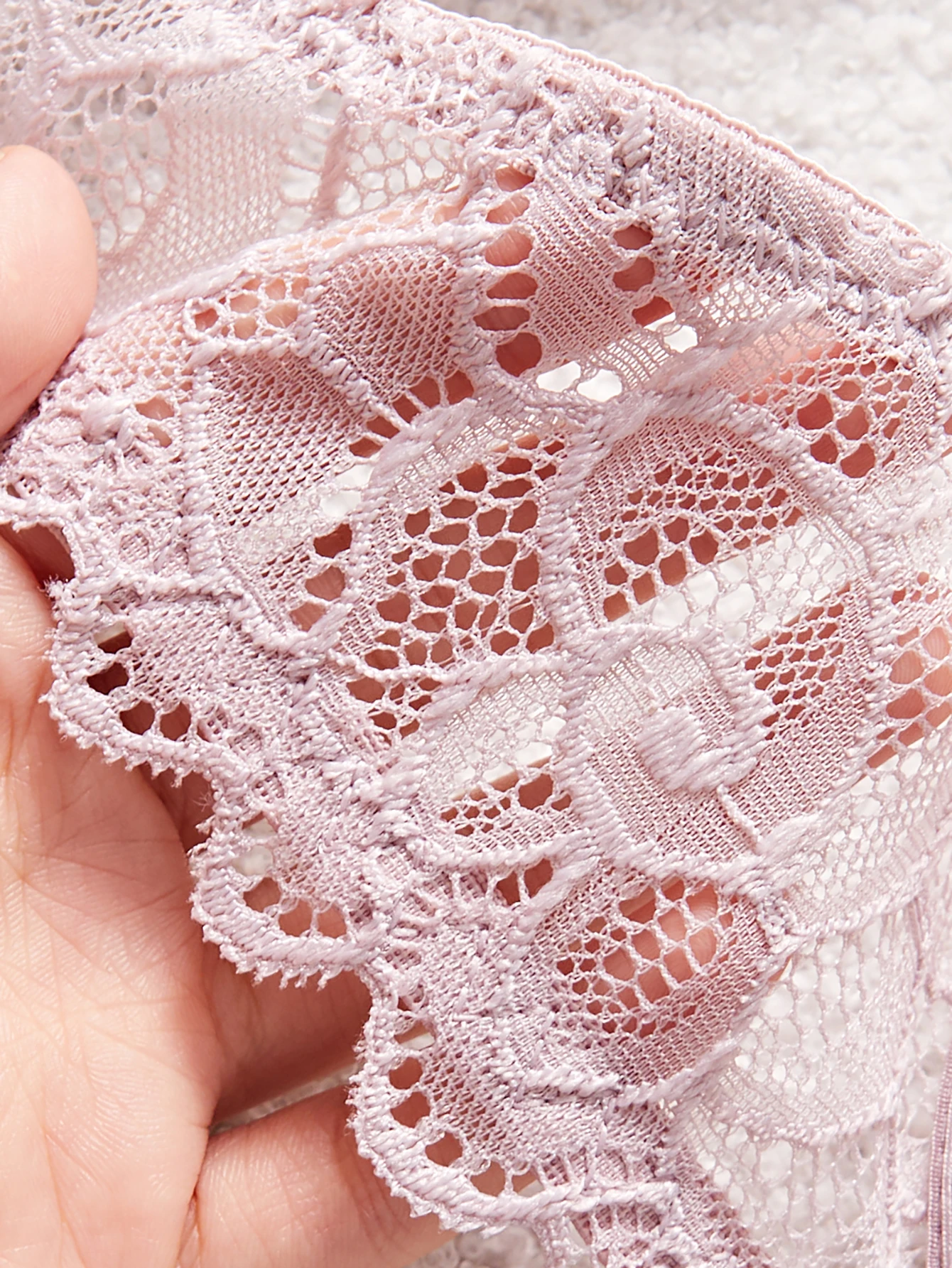 Dámská podprsenka 3-5 ks se vzorovanými vyřezávanými košíčky, sexy krajková minimizer podprsenka, push-up podprsenka s kosticemi, módní dámské intimní spodní prádlo - náhled 6