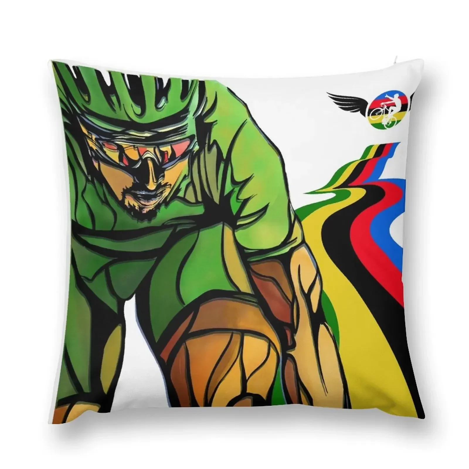 Sagan Cycling World Champion Throw Pillow anime girl Decorative Cushions Room decorating items pillow