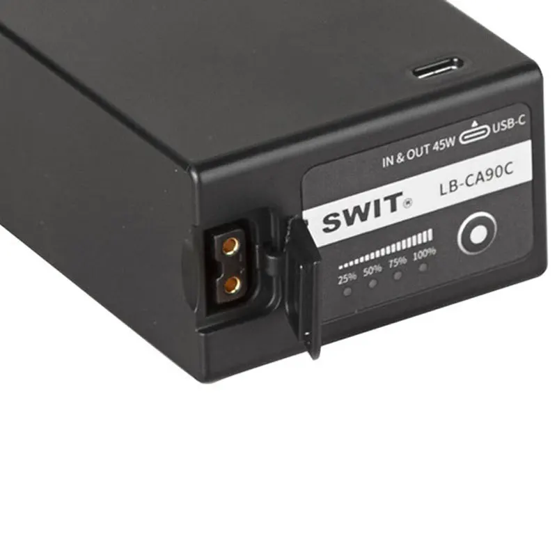 SWIT LB-CA90C Canon BP-A Series batería 90Wh/6.2Ah capacidad para Canon EOS-C200 C300MK2 C500MK2 XF605 XF705 BP-A30/A60