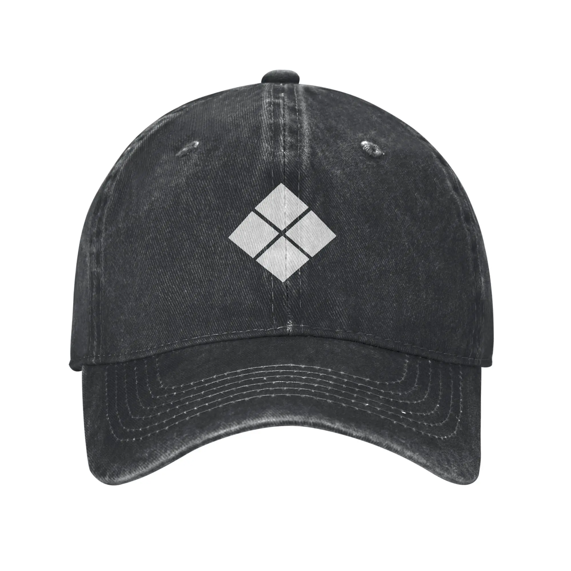 Jin Symbol Samurai Champloo Fashion Baseball Cap  Washable Snapback Cap  Off-Road Travel Snapback Cap