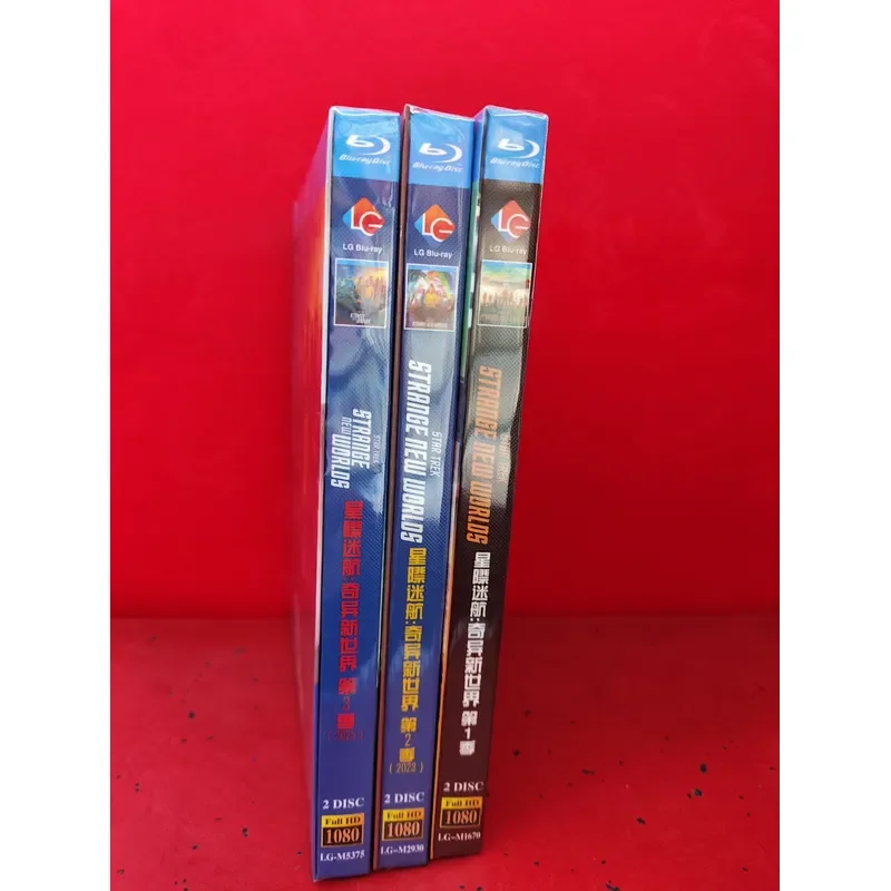 Star Trek Strange New World Seasons 1 to 3 Blu-ray Box Set Collection