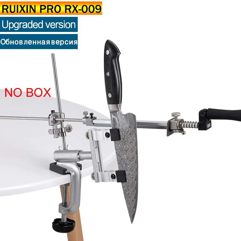 Fixed Angle Knife Sharpener RUIXIN Pro RX009 Sharpening Machine Grindstone 360 Degree Aluminum Alloy Knives Sharpener Whetstone