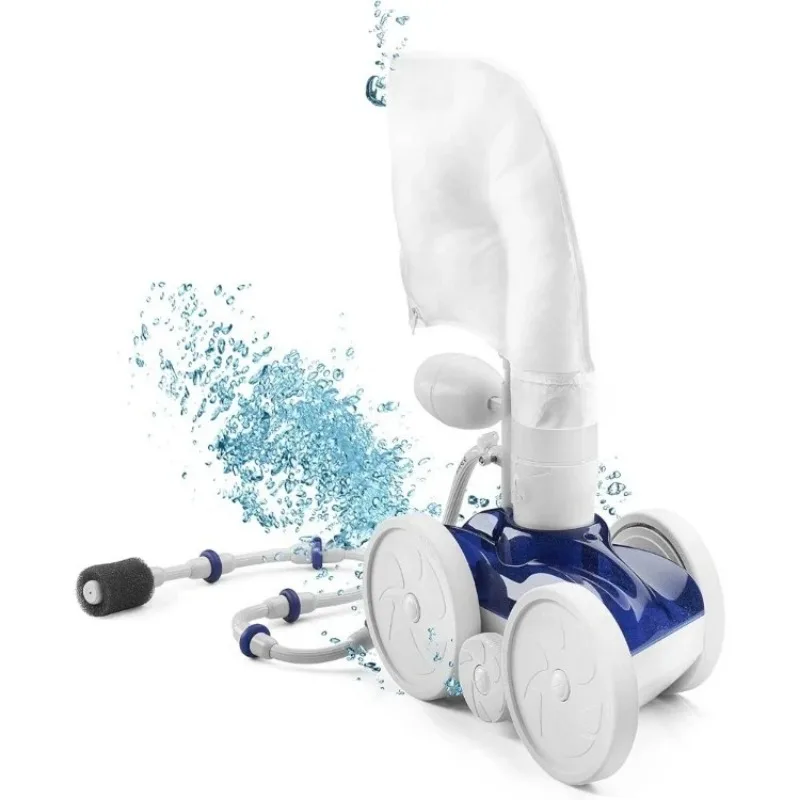 Vac-Sweep 280 In-Ground Pool Cleaner Pressure Side Double Venturi Jet ed 31ft Hose