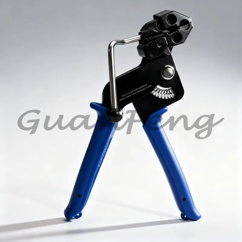 Automatic Stainless Steel Cable Tie Tensioning and Cutting Plier Multi-purpose Hand Tool for Locking Zip Tie Installation