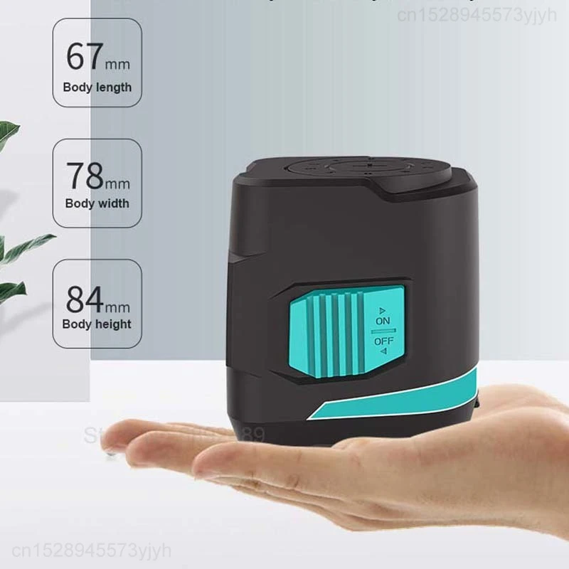 Youpin Mileseey-nivelador láser L62R de 2 líneas, herramienta de nivelación láser de línea cruzada, línea Horizontal y haz verde rojo, autonivelante Vertical
