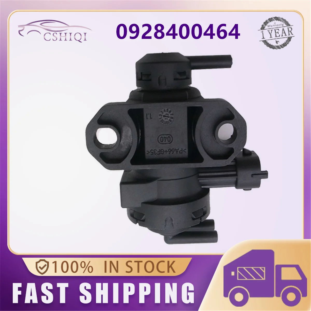 0928400464 Turbocharger Pressure Converter Solenoid Valve Auto For Ford Ranger Mazda Ford Ranger 090555464 1448857 6M34-9J459-BA