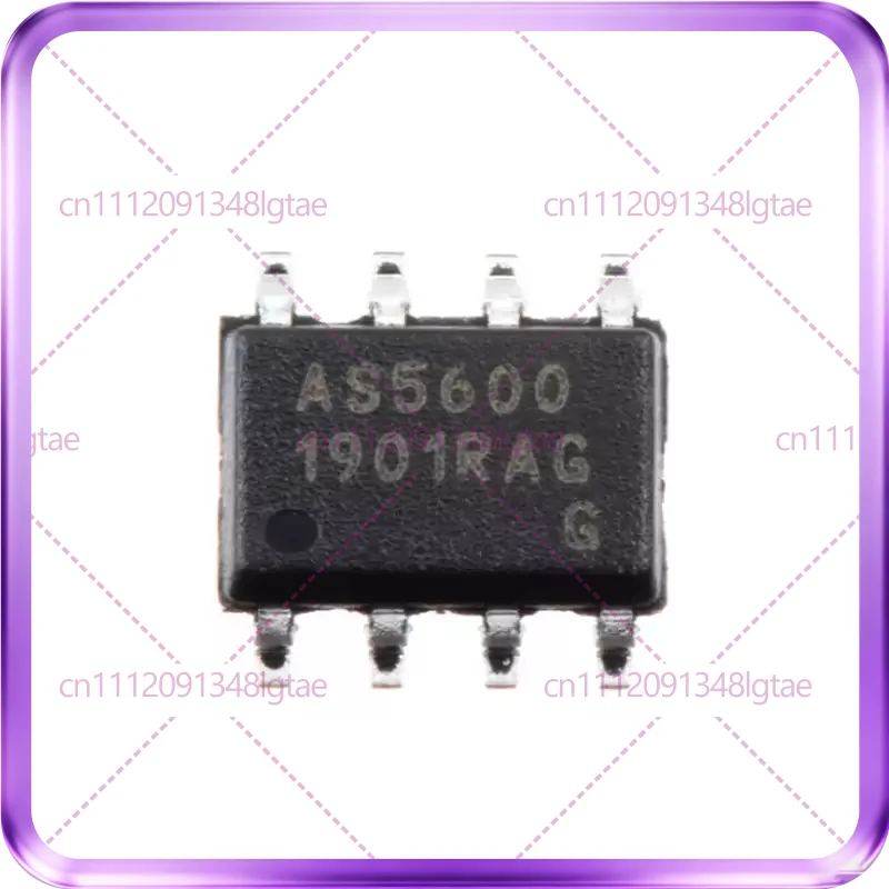 10pcs AS5600-ASOM SOP8 Magnetic Rotary Position Sensor/Magnetic Encoder IC Chip
