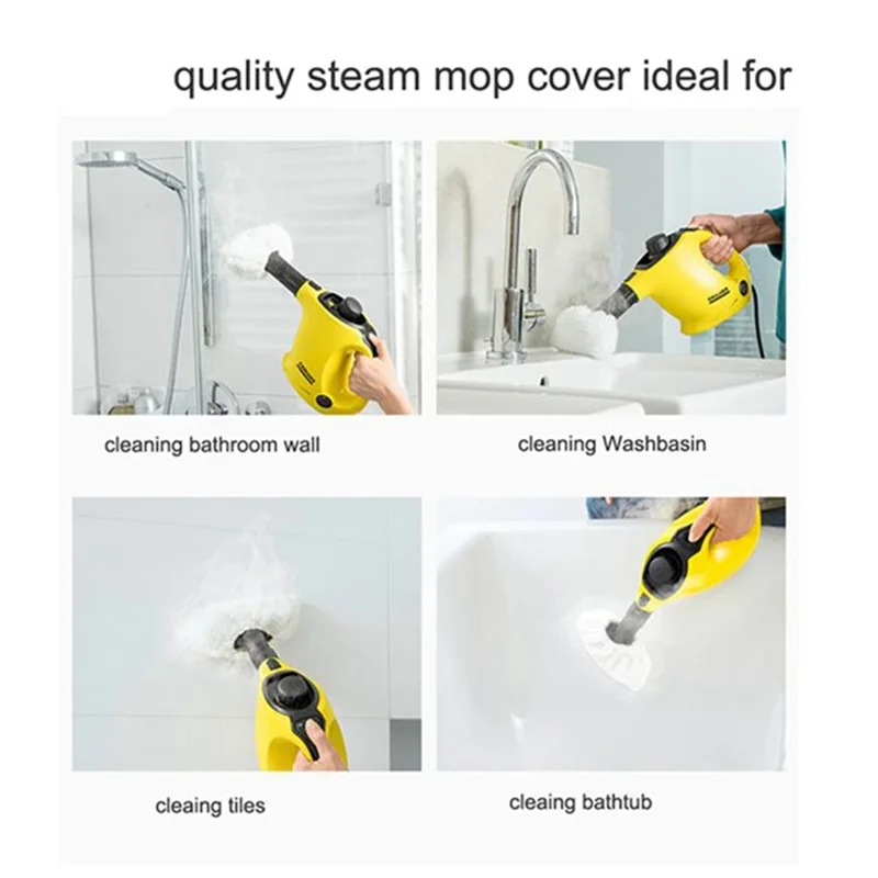 

WHYY-Karcher Насадки для швабры из микрофибры Насадки для швабры из микрофибры для моющихся тряпок Karcher с высокой впитывающей способностью