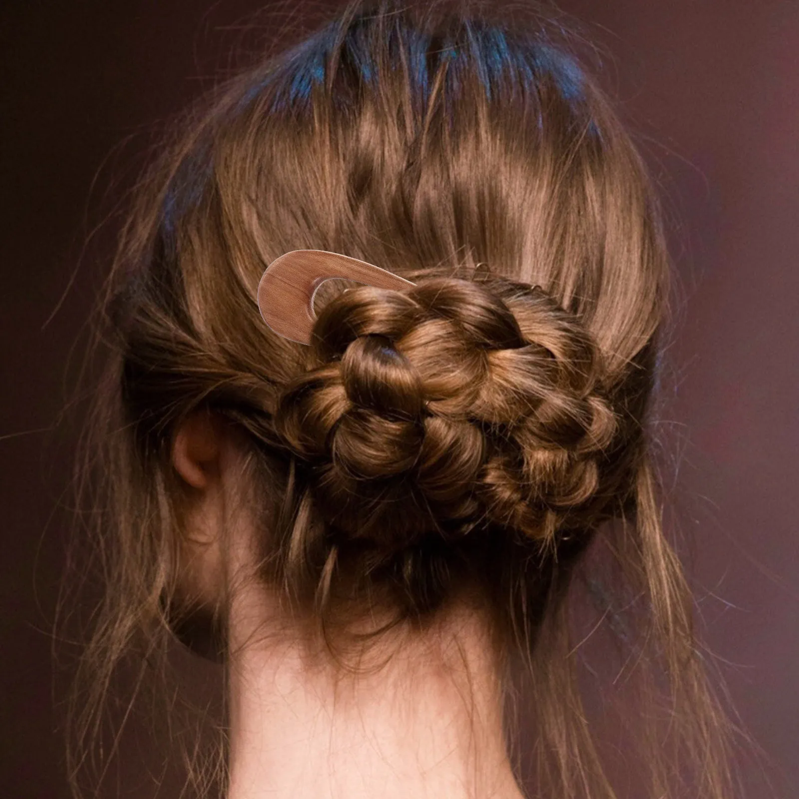 

3 шт. деревянные заколки для волос U-образной формы, винтажные заколки для женщин, декоративные аксессуары для волос, для свадеб, вечеринок, выпускных балов