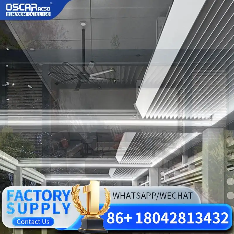 

Лидер продаж, моторизованная жалюзи, водонепроницаемое укрытие для сада, идеально подходит для патио на заднем дворе и беседки для вечеринок на открытом воздухе