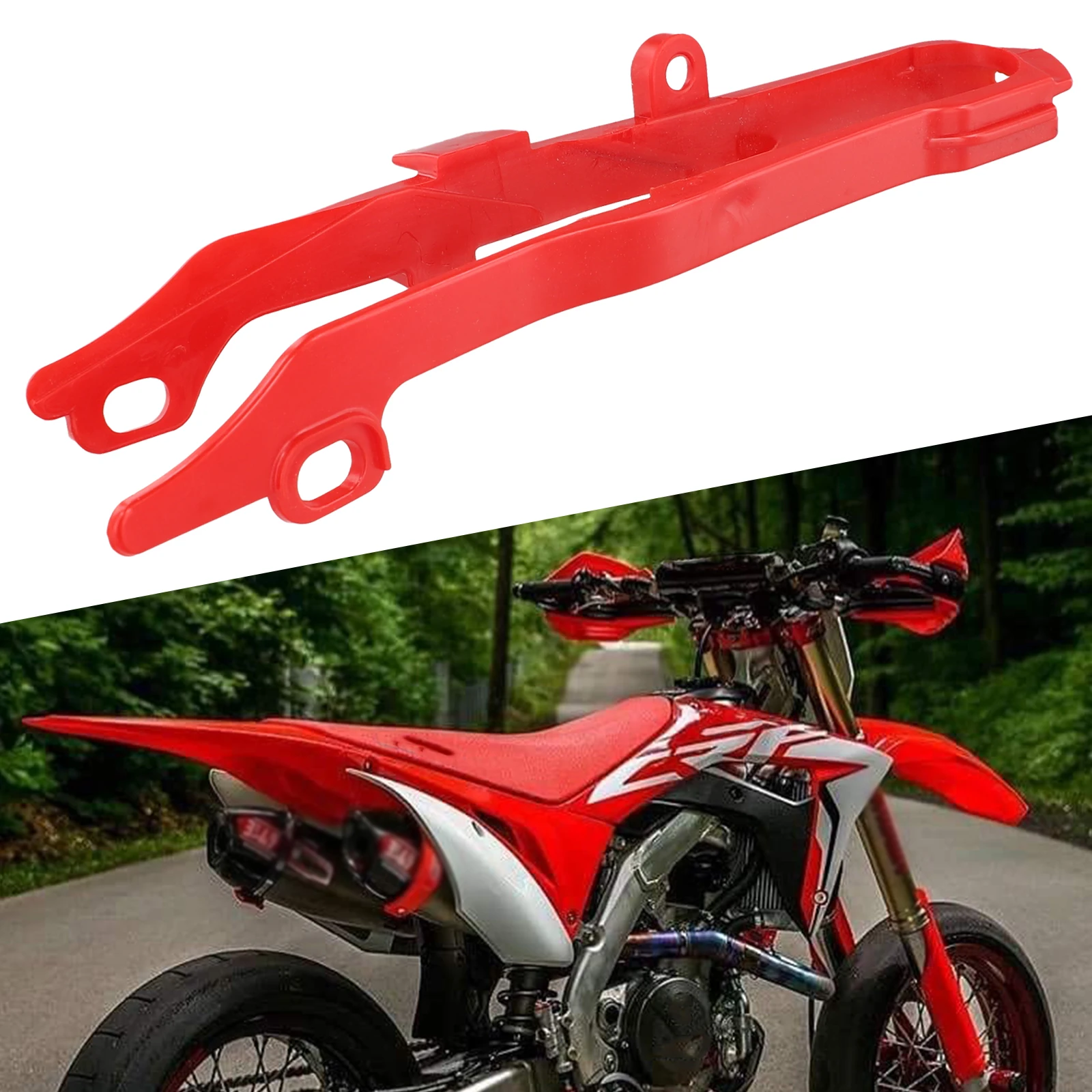 

Motorcycle Swingarm Guide Chain Slider Sliding Compression Molded Chain Slide For CR125R CR250R CRF250X CRF250R CRF450R CRF450X