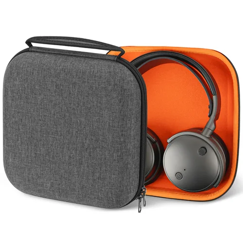 Imagen 1 del producto Estuche para auriculares Geekria compatible con Audeze Maxwell, ATH-M50x, WH-1000xm5, auriculares Soundcore Space One, bolsa de transporte de viaje