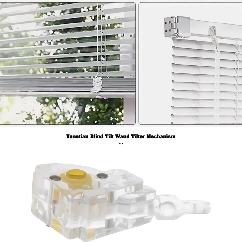 Heavy Duty 25mm Blind Tilter For Venetian Window Shades Durable Repair Replacement Gear Light Control Accessory Transparent
