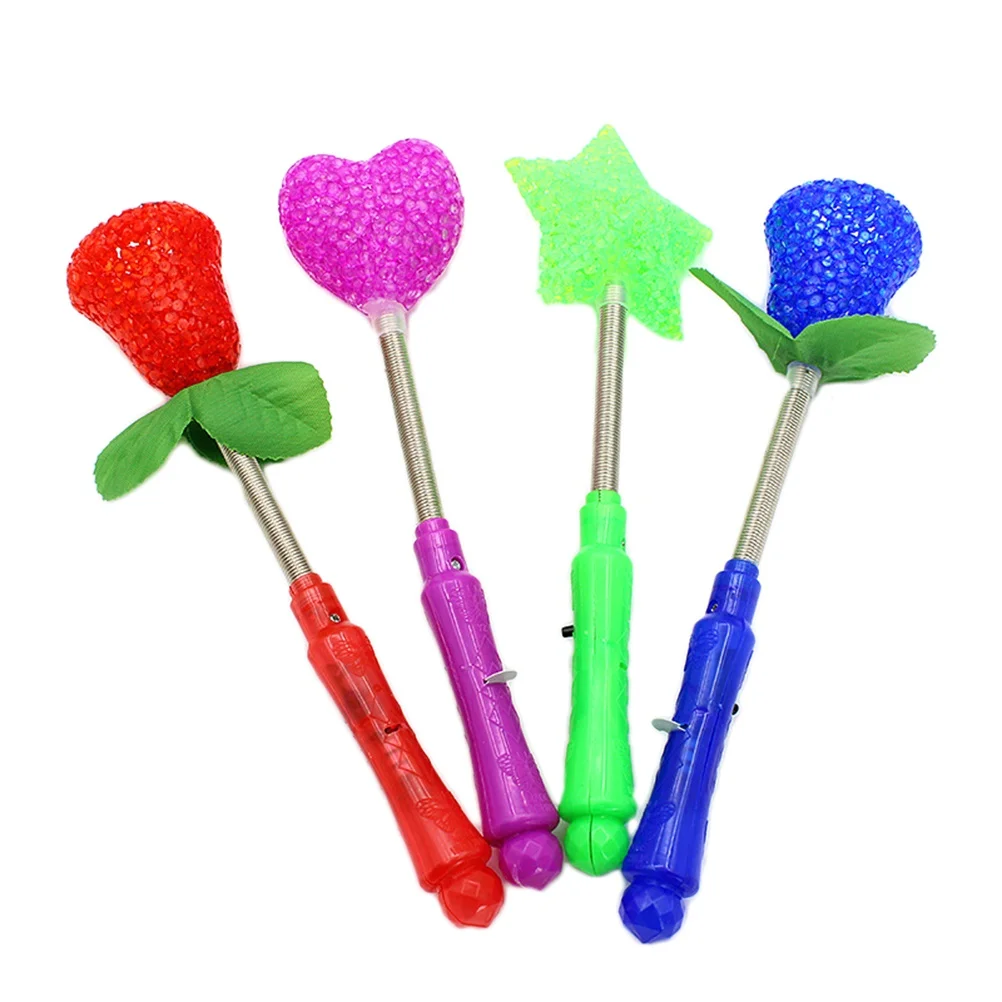 

Glow Star Heart Flash Shining Light for Star Heart Glow Stick Party Concert Bar Event Decoration Kids