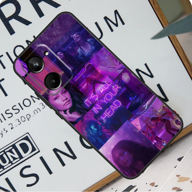 American TV Euphoria Zendaya Rue For Realme C31 C33 C35 C51 C53 C55 C67 GT5 GT Neo 6 9 10 11 12 Pro Plus C21Y C25s C30 Case