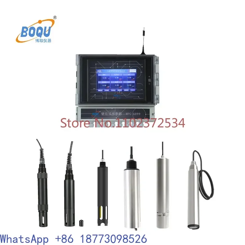

Multi-parameter water quality instrument use for waste water aquaculture online monitoring remote data collecting MPG-6099