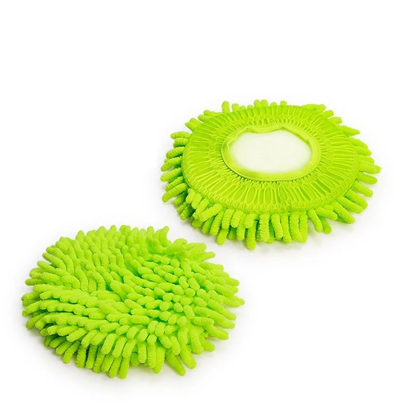 Universal Mop Pad For Dust Removal Floor Tiles Wall Ceiling Cleaning Round Car Washing Cloth Household Cleaning Product