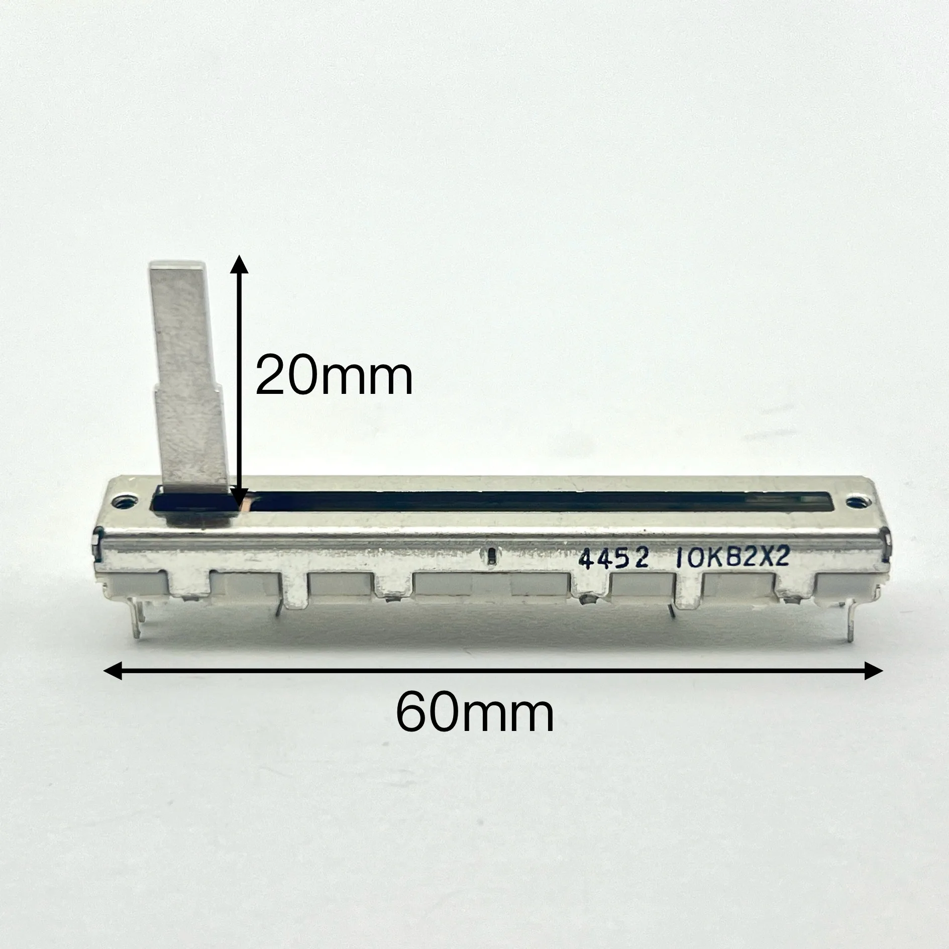 1 pcs Denon Prime Go DJ mixer display screen below fader 60mm linear slide potentiometer B10KX2