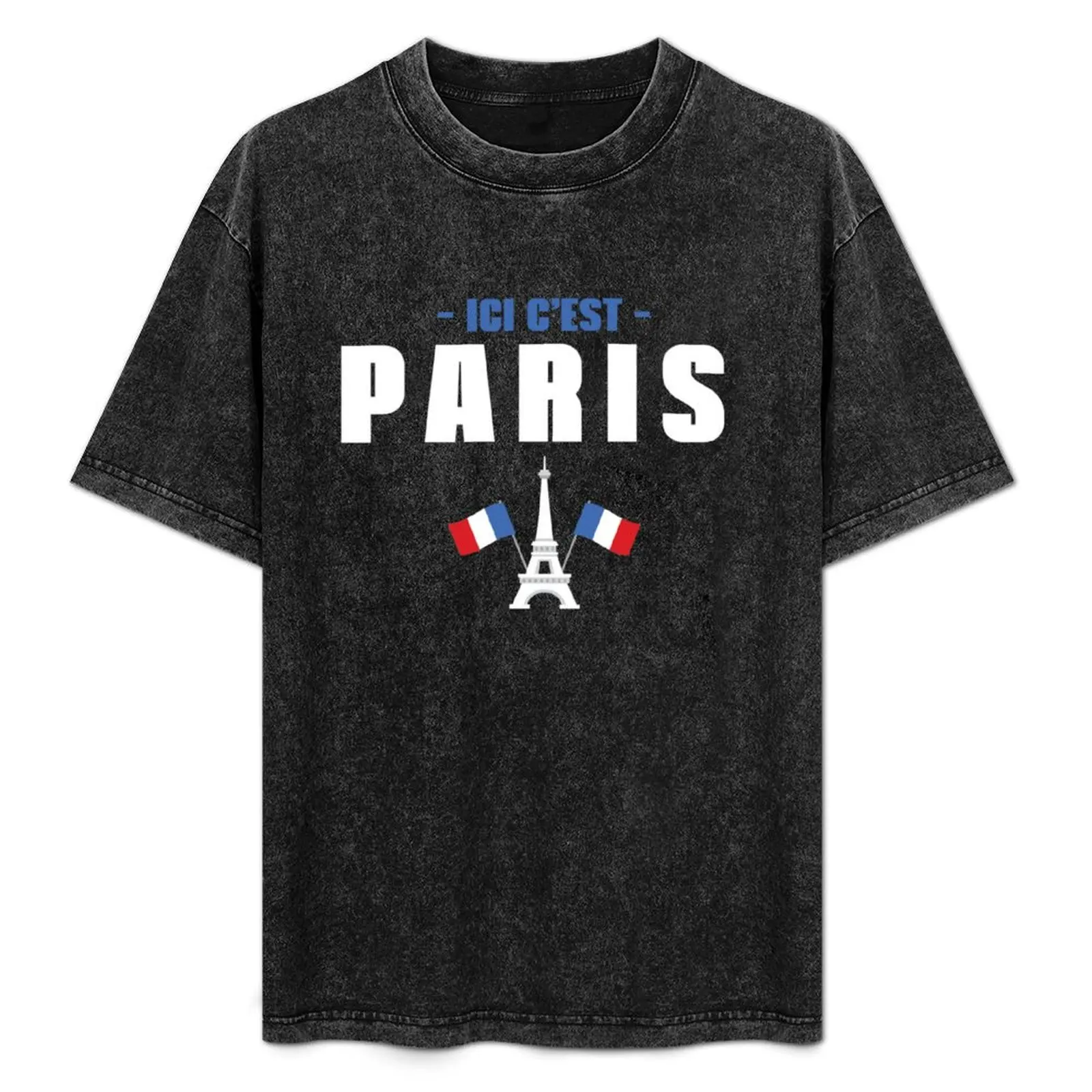

Ici C'est Paris T-Shirt Outdoor Sports Short Sleeve Top