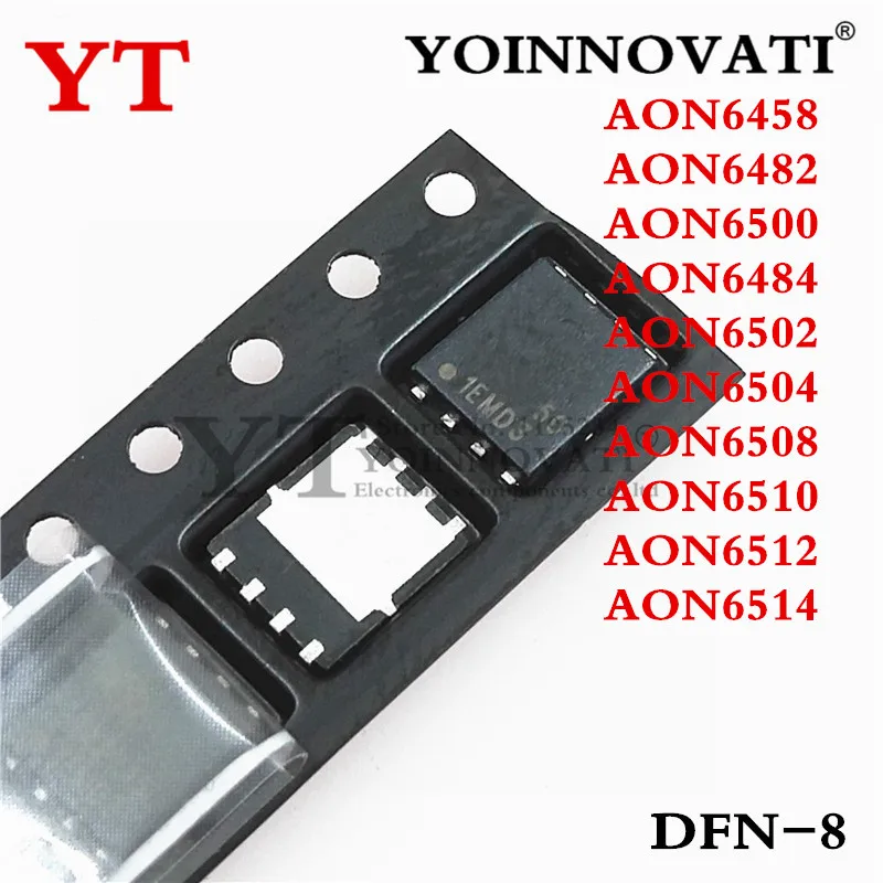 (5piece)100% New AON6458 AON6482 AON6484 AON6500 AON6502 AON6504 AON6508 AON6510 AON6512 AON6514 QFN-8 Chipset