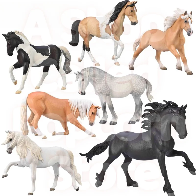 

Collecta Lusitano Haflinger Lipizzaner Tennessee Walking Friesian Dutch Warmblood Horse Animal Toys Models Collect In2025