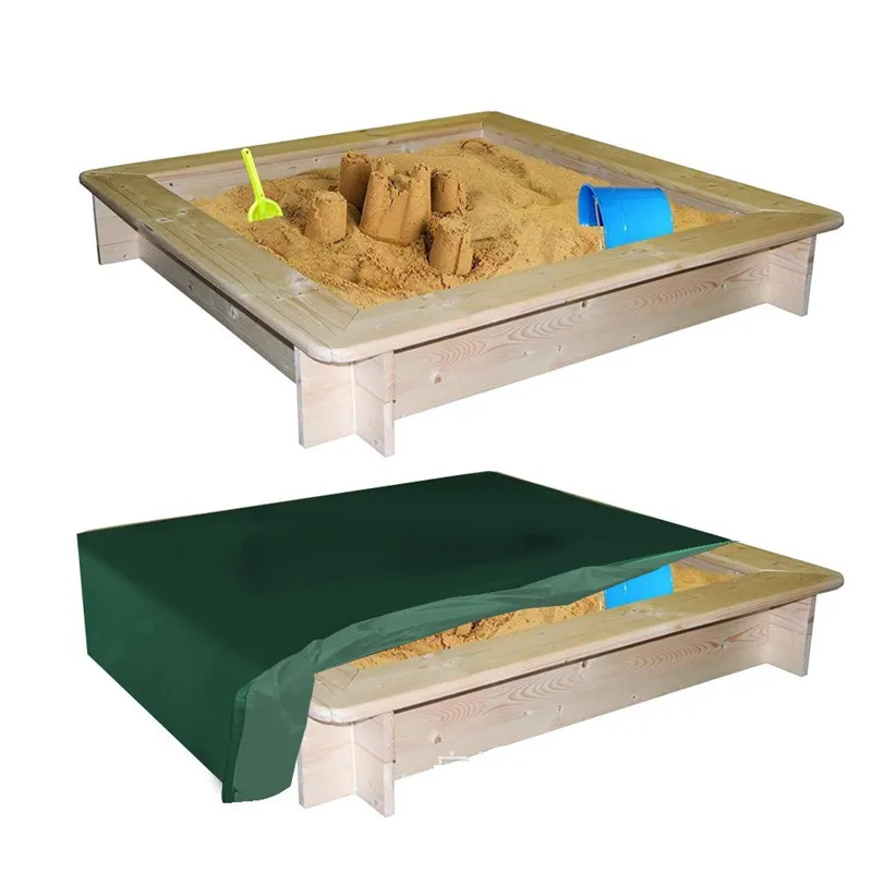 Sandpit Dustproof Waterproof Rainproof Cover Outdoor Garden Oxford Cloth Children Toy Sandpit Pool Sandbox Cover Sand Control