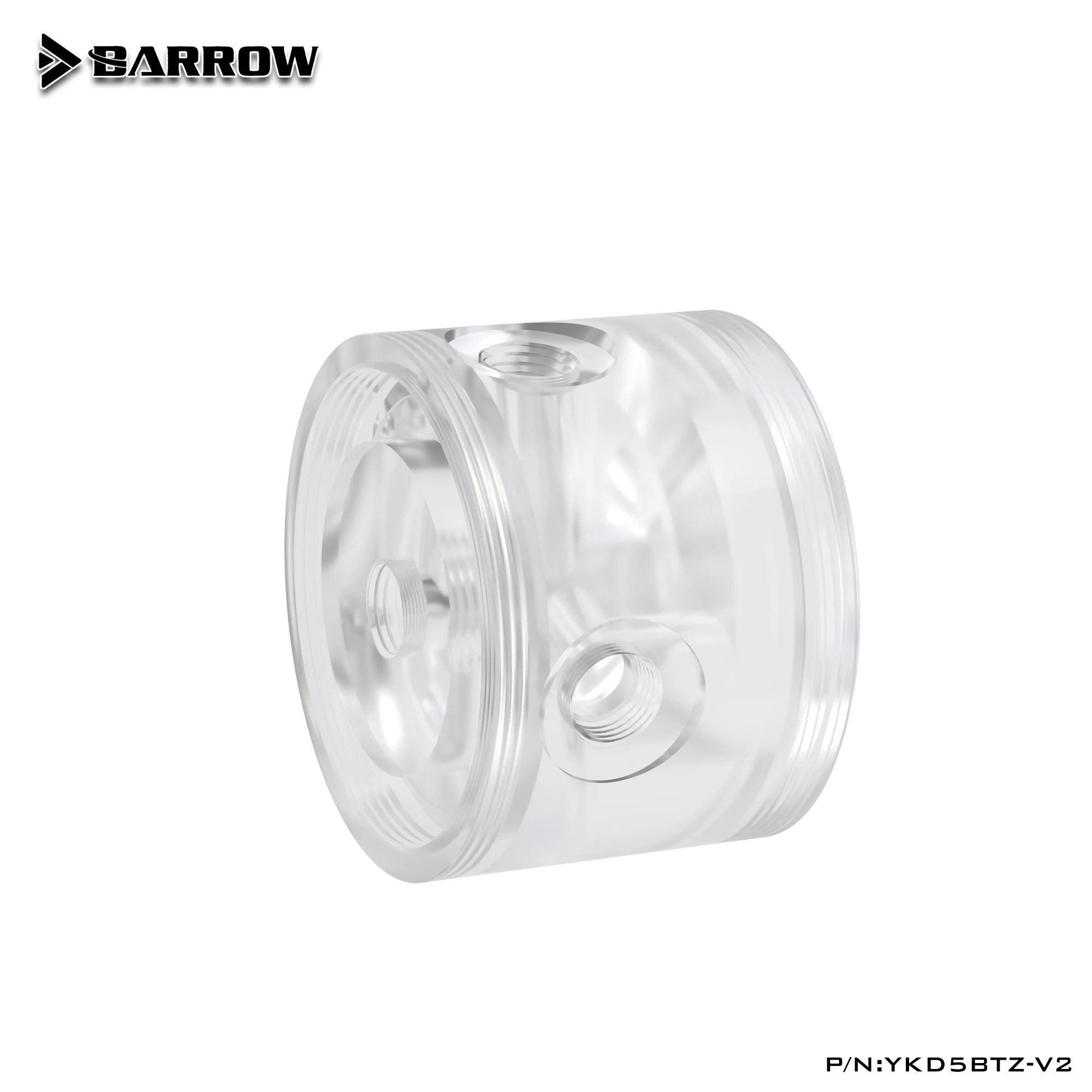 

Крышка водяного насоса Barrow YKD5BTZ-V2, из Помпона, PD5BTZ-V2, из ПММА, D5, для водяного охлаждения компьютера