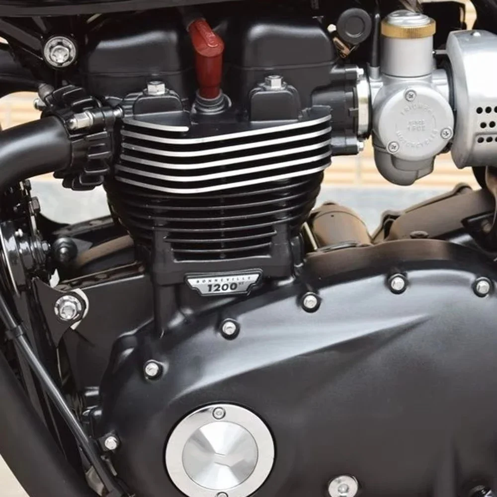 لغطاء برغي المحرك Triumph ant Bonneville T120 مع 4 دوائر من سطح مخطط #1