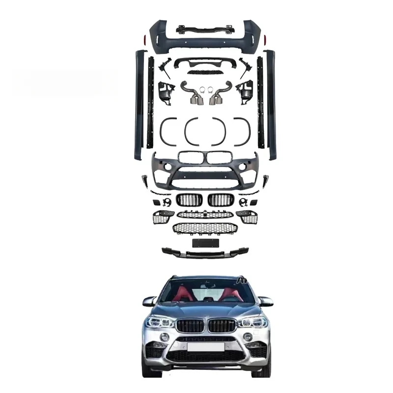 

best car bumper For X5 f15 modified to X5M bodykit modification front bumper rear bumper Assembly f15 auto tuning accessory