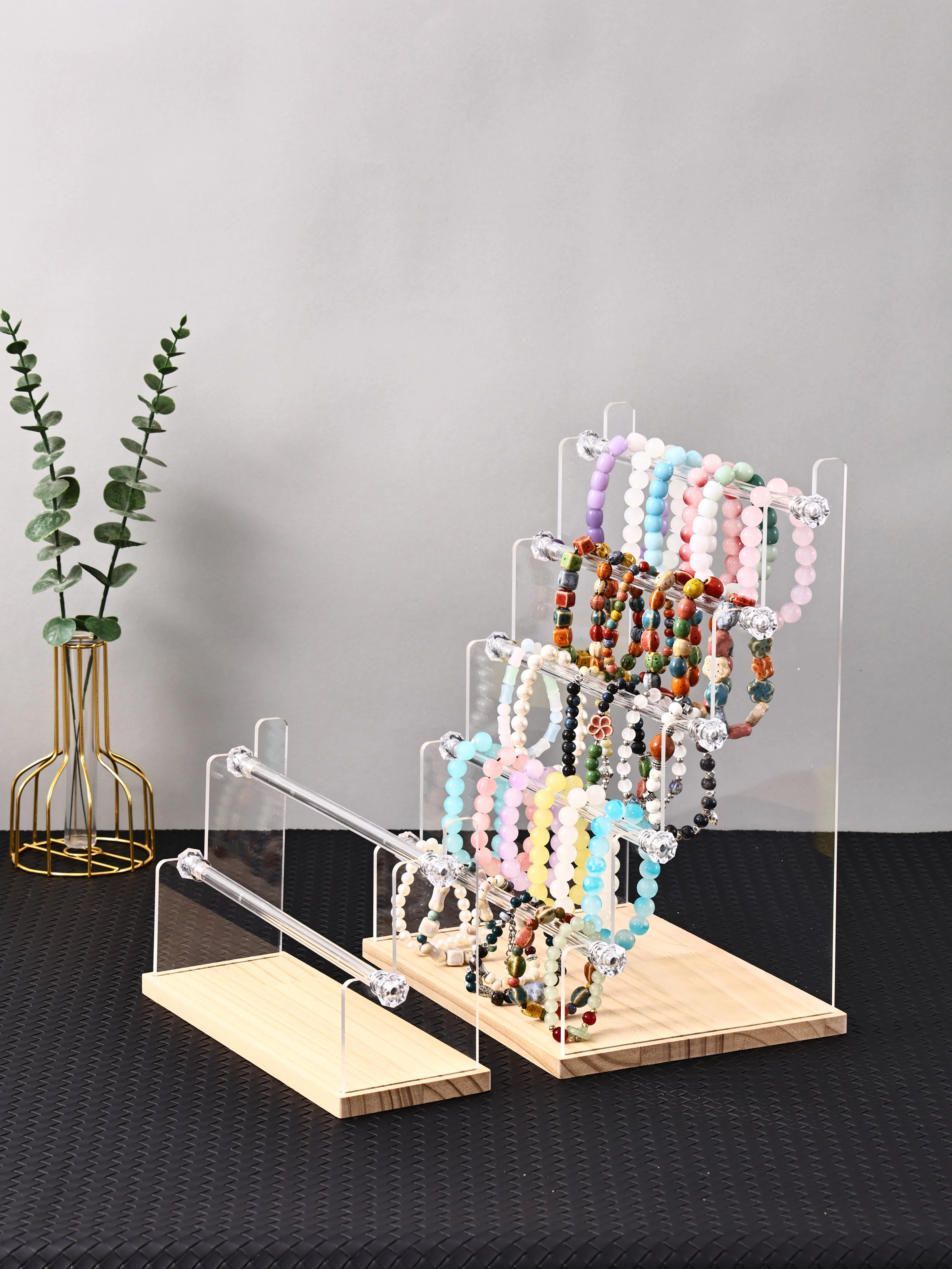 Acryl-Schmuckständer mit mehre – Desk Setup Wood Bewertung und Preis