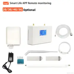 New Upgrade 3G 4G 5G Signal Booster Cell Phone Repeater EGSM 2G Amplifier For Mobile B1/B3/B5/B8/B20/B28 Tuya App Monitoring