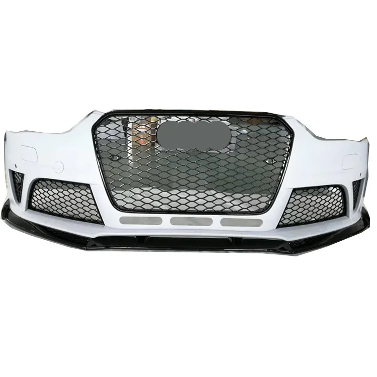 

A4 S4 RS4 b8.5 Car bumper with fog lamp A4 S4 Car Bodykit with grill A4 S4 Front bumper 2013- 2016 With